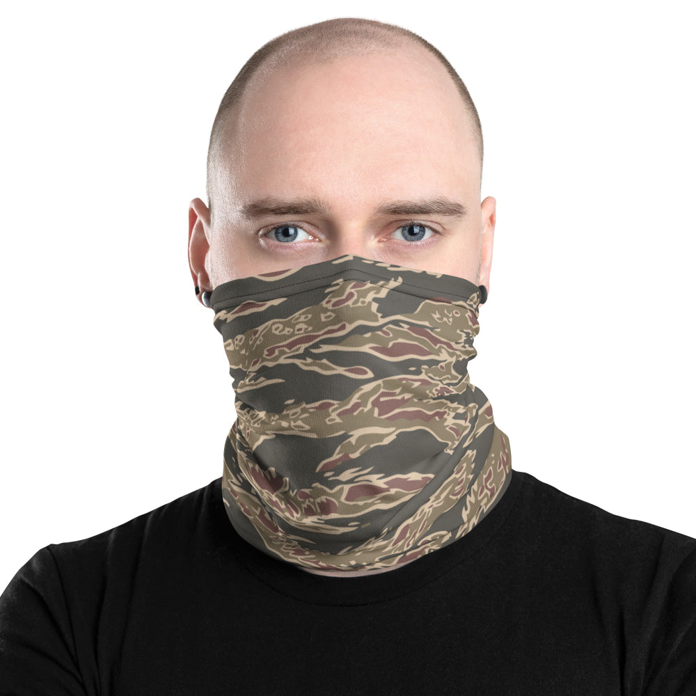 Taiwan Special Forces Red Tiger Stripe CAMO Neck Gaiter