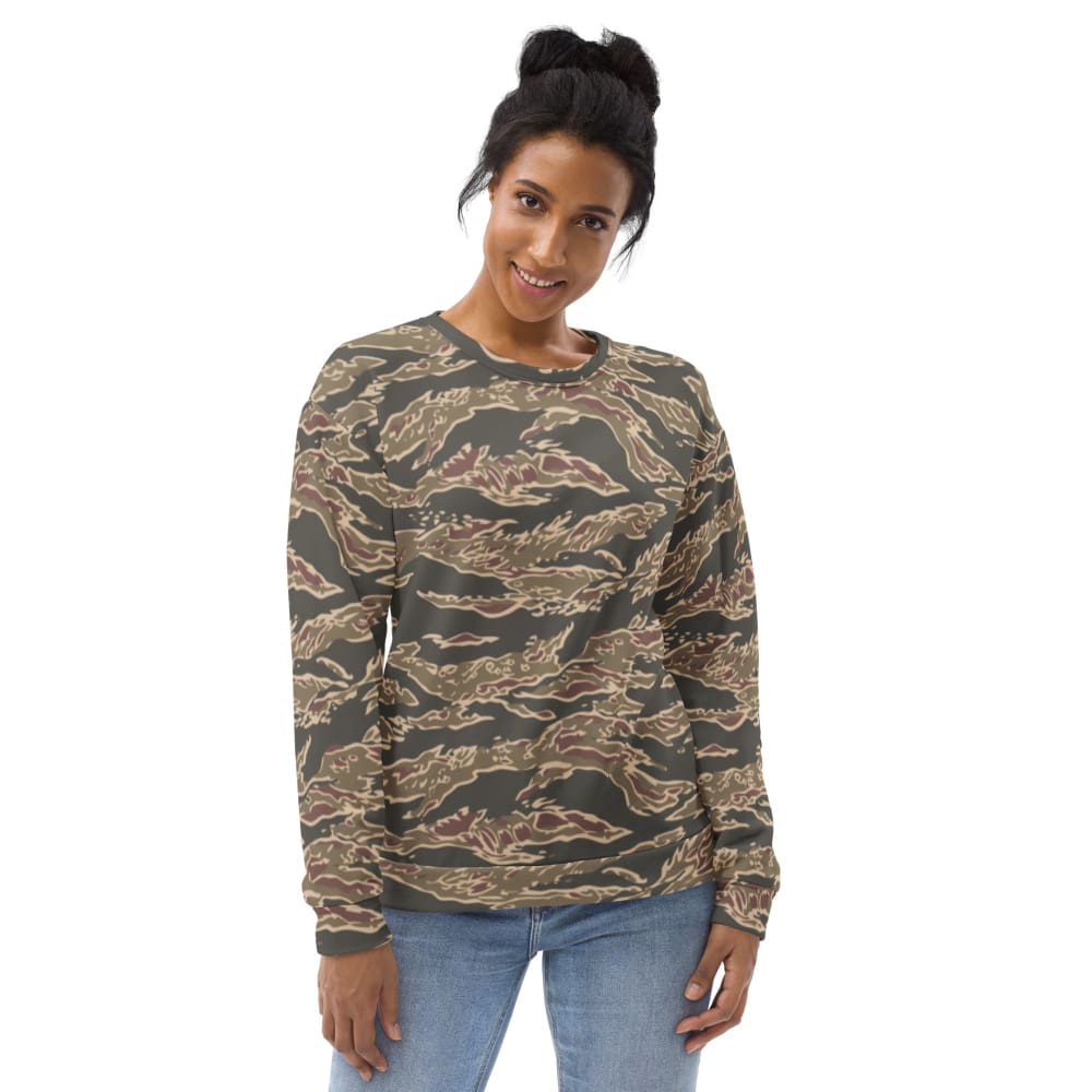 Taiwan Special Forces Red Tiger Stripe CAMO Unisex Sweatshirt