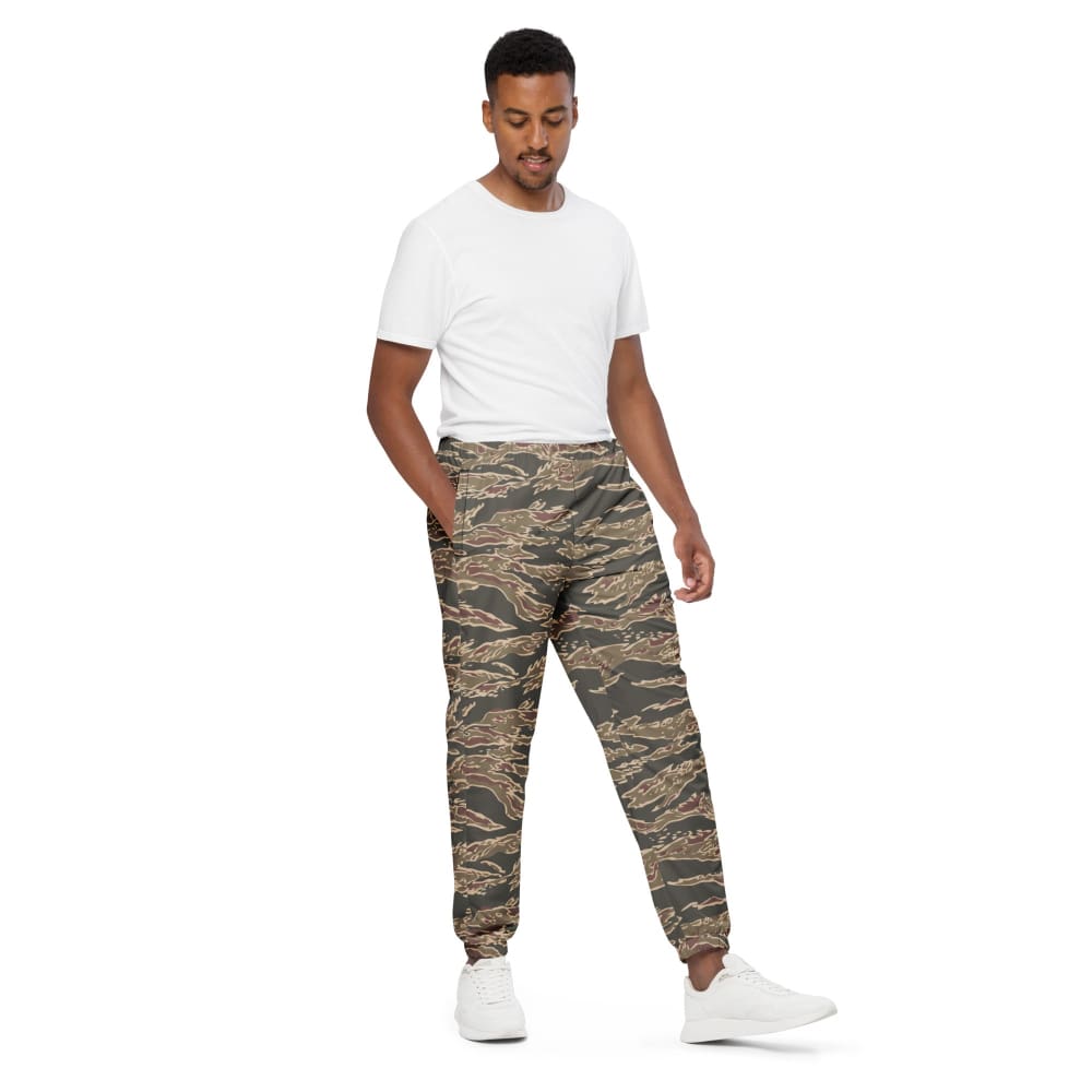 Taiwan Special Forces Red Tiger Stripe CAMO Unisex track pants