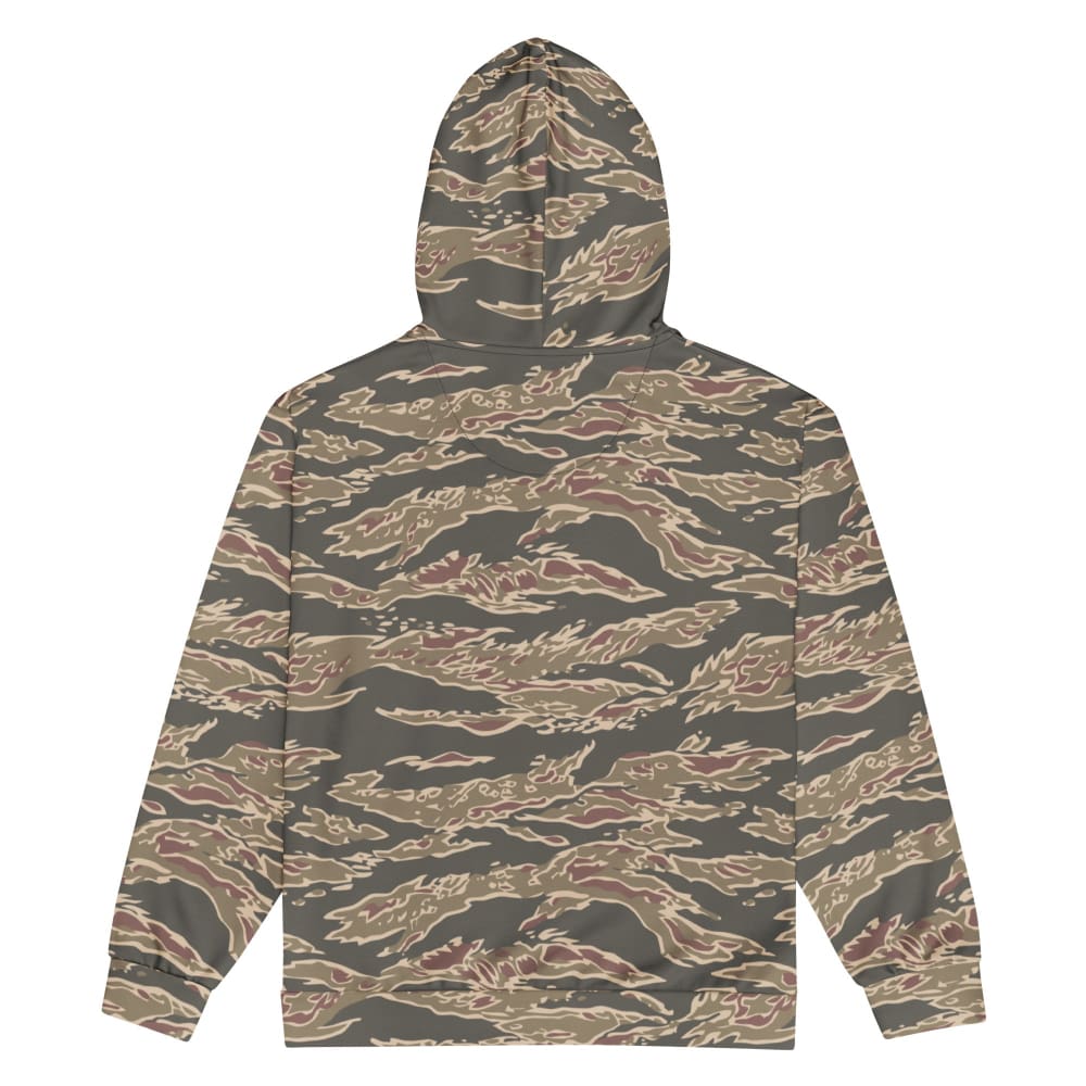 Taiwan Special Forces Red Tiger Stripe CAMO Unisex zip hoodie