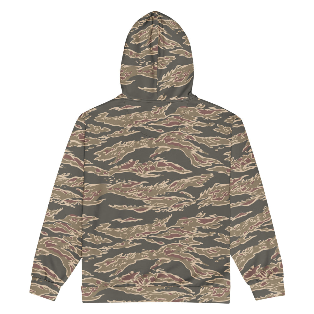 Taiwan Special Forces Red Tiger Stripe CAMO Unisex zip hoodie - Zip Hoodie