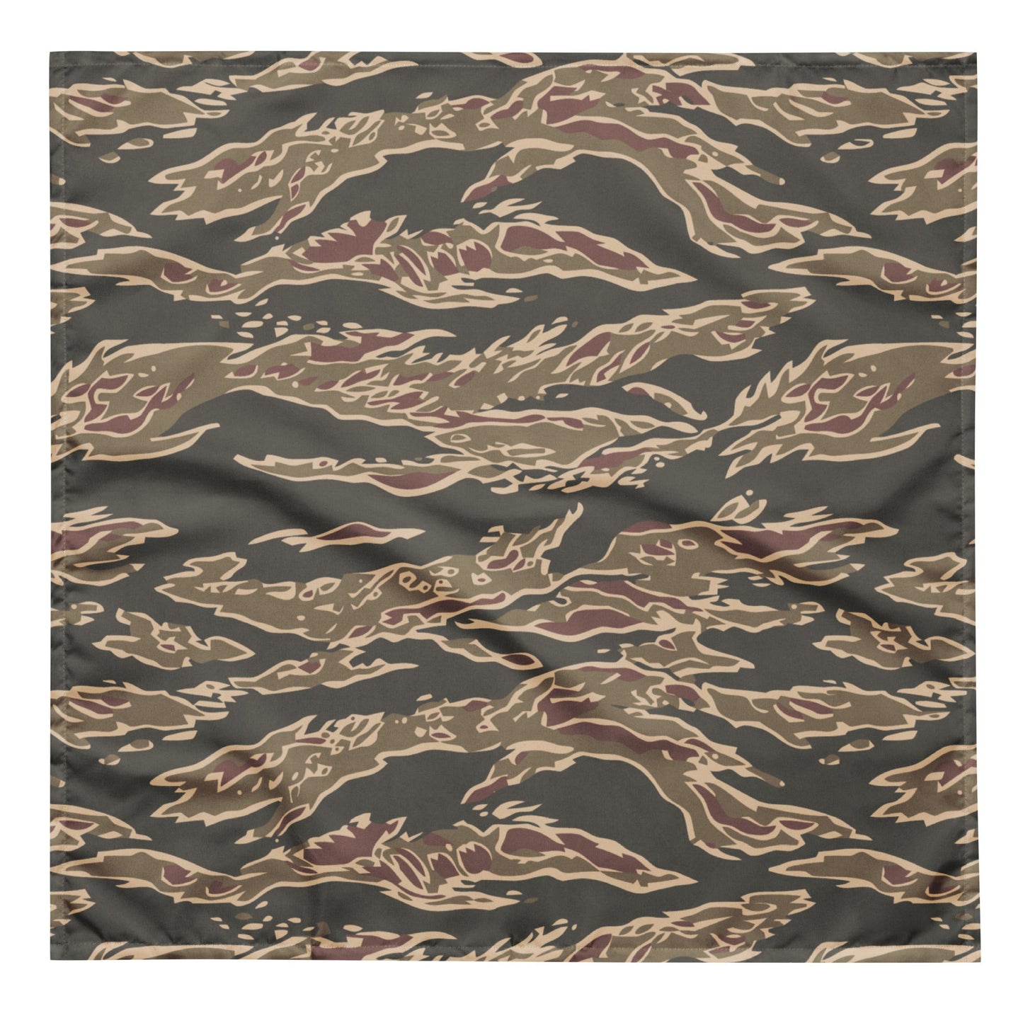 Taiwanese Special Forces Red Tiger Stripe CAMO bandana - L - Bandana