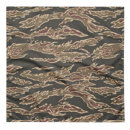 Taiwanese Special Forces Red Tiger Stripe CAMO bandana - L - Bandana