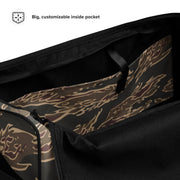 Tiger Stripe Ironwood Red CAMO Duffle Bag
