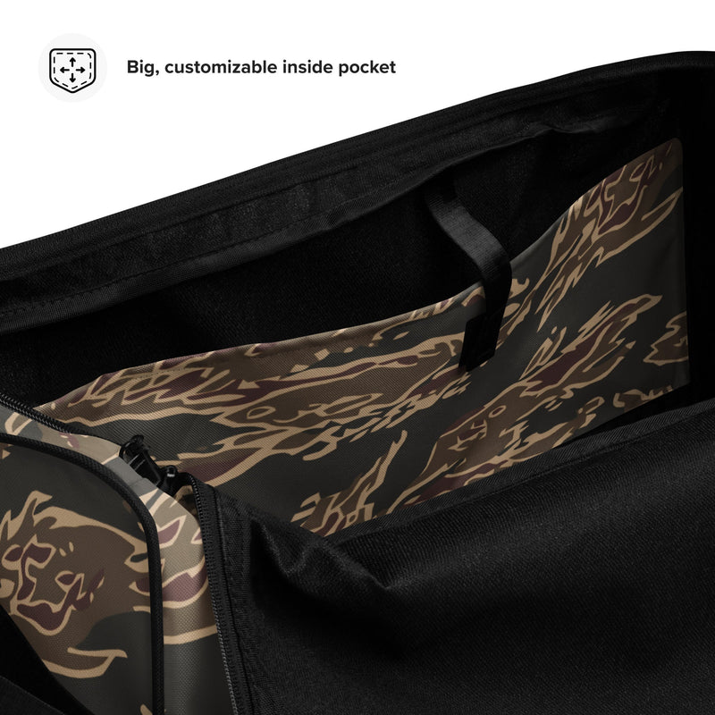 Tiger Stripe Ironwood Red CAMO Duffle Bag