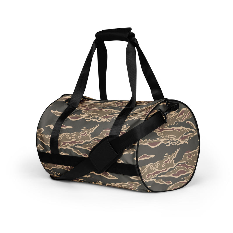 Tiger Stripe Ironwood Red CAMO Gym Bag