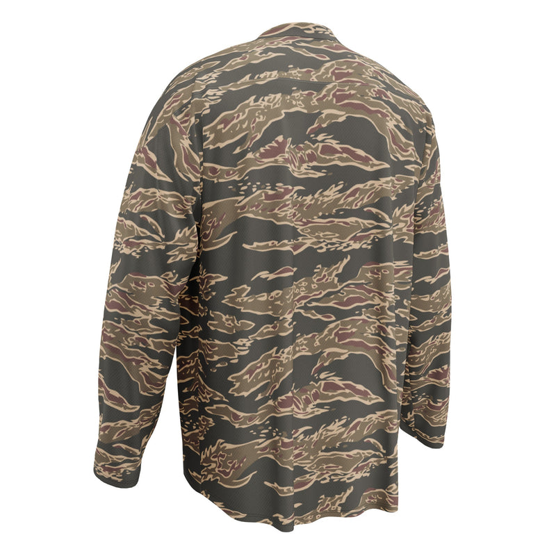 Tiger Stripe Ironwood Red CAMO Unisex Hockey Fan Jersey
