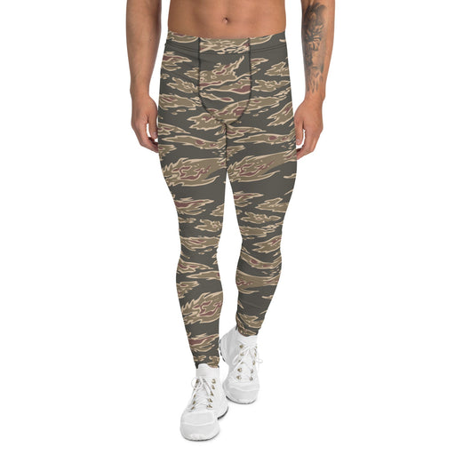 Tiger Stripe Ironwood Red CAMO Mens Leggings - XS - Men