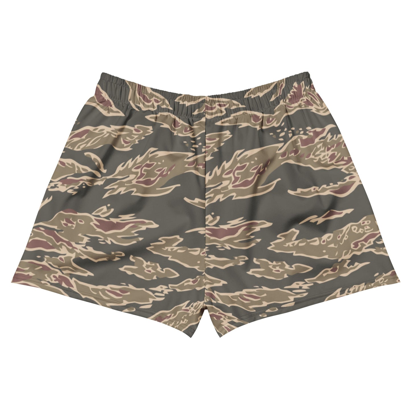 Taiwanese Special Forces Red Tiger Stripe CAMO Unisex Athletic Shorts