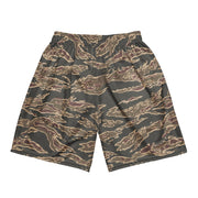 Tiger Stripe Ironwood Red CAMO Unisex Mesh Shorts