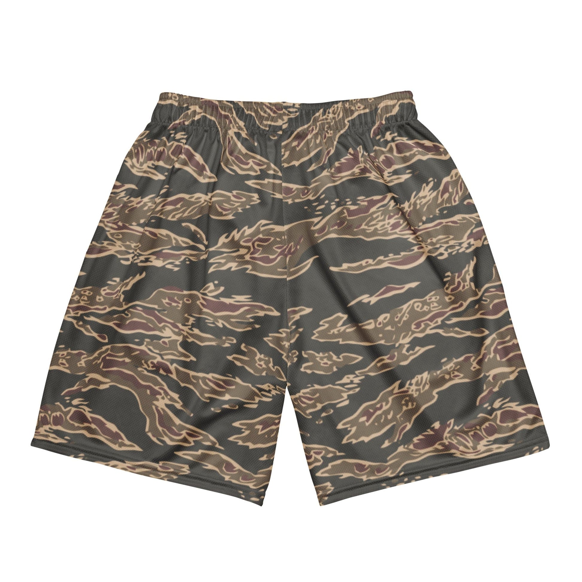 Taiwanese Special Forces Red Tiger Stripe CAMO Unisex mesh shorts - Mesh Shorts