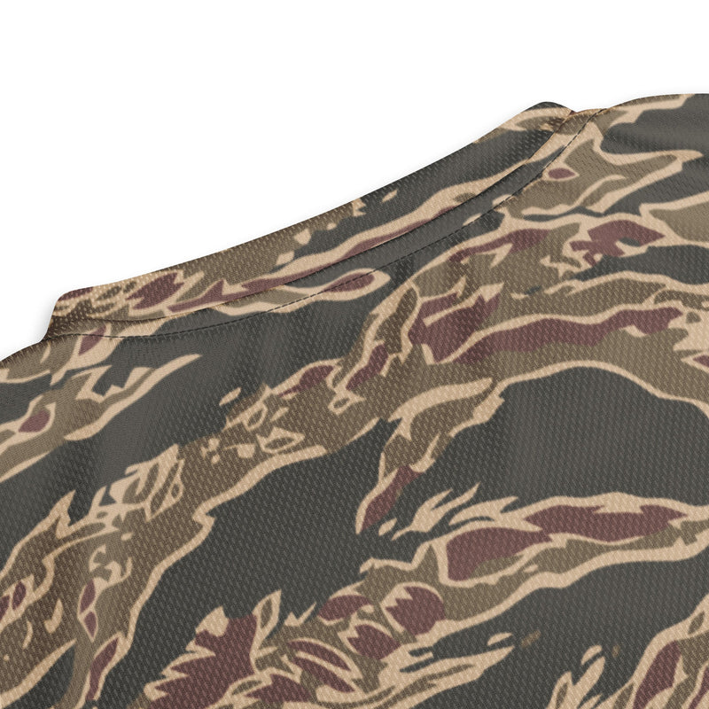 Tiger Stripe Ironwood Red CAMO Unisex Sports Jersey