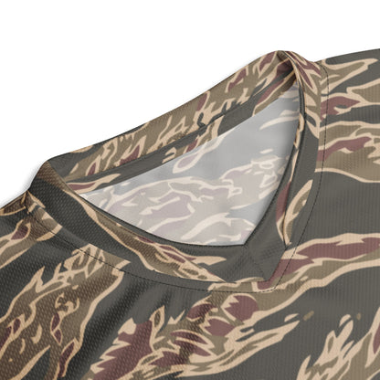 Taiwanese Special Forces Red Tiger Stripe CAMO unisex sports jersey - Sports Jerseys