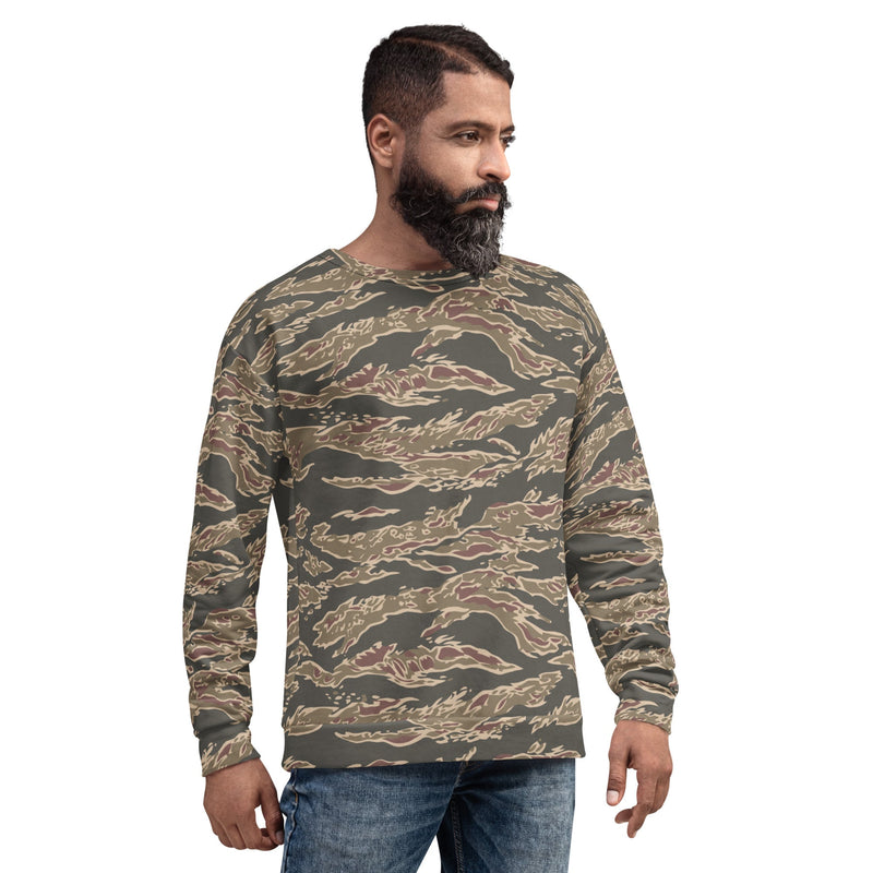 Tiger Stripe Ironwood Red CAMO Unisex Sweatshirt