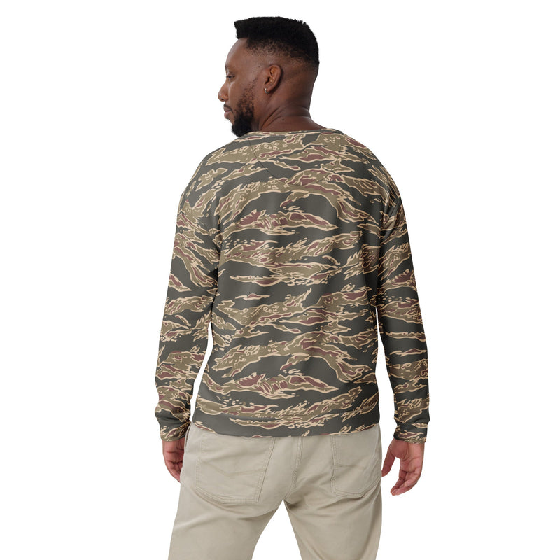 Tiger Stripe Ironwood Red CAMO Unisex Sweatshirt