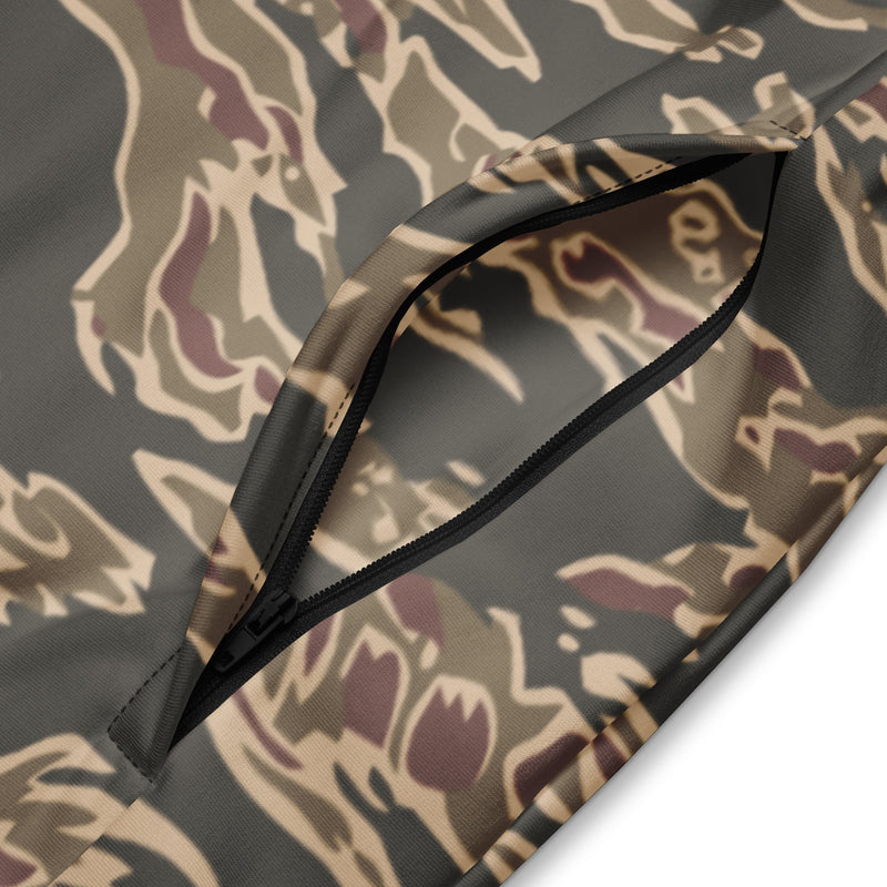 Tiger Stripe Ironwood Red CAMO Unisex Track Jacket