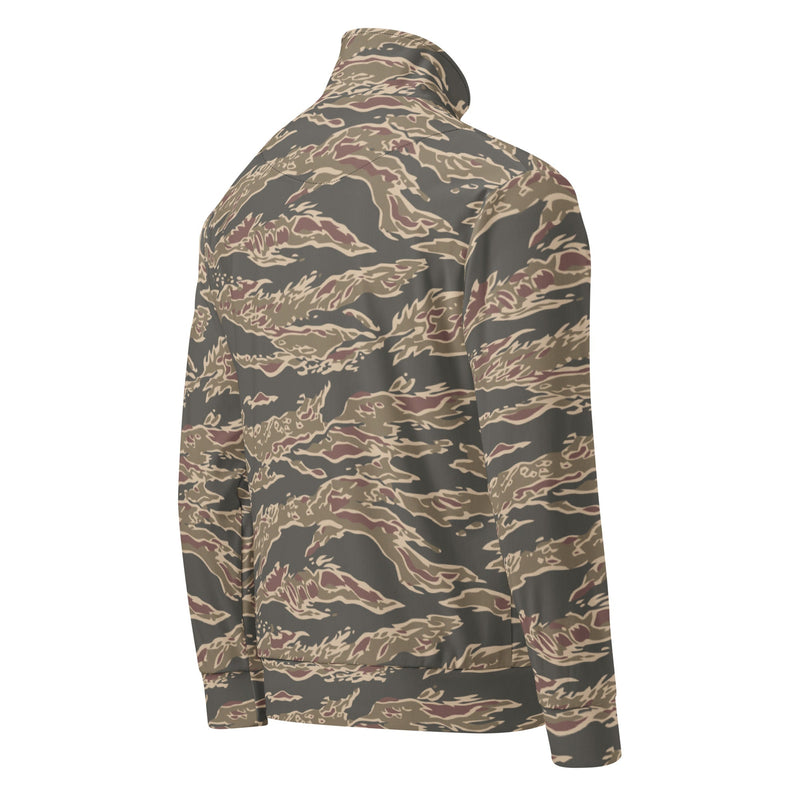Tiger Stripe Ironwood Red CAMO Unisex Track Jacket