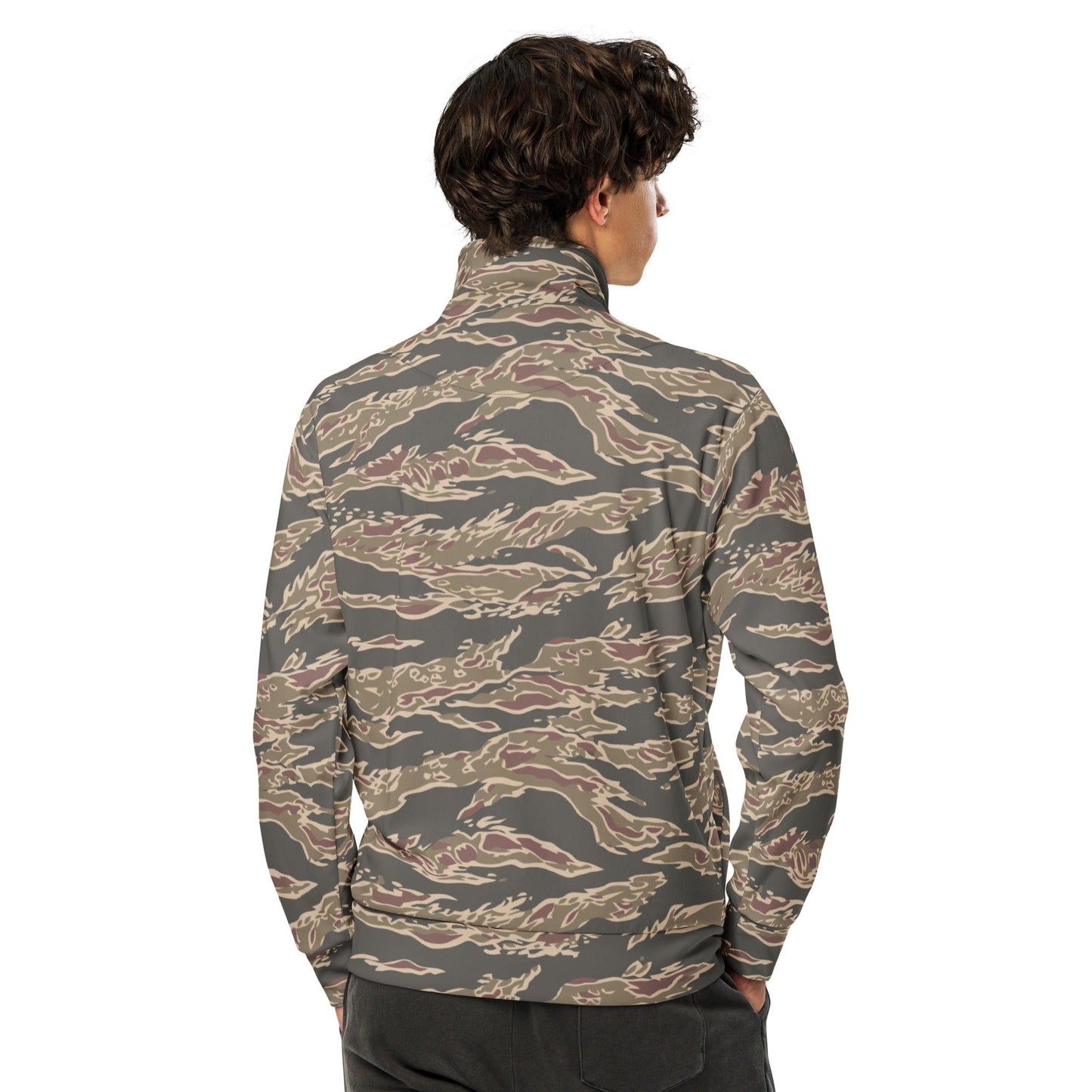 Taiwanese Special Forces Red Tiger Stripe CAMO Unisex track jacket - Track Jackets