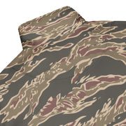 Tiger Stripe Ironwood Red CAMO Unisex Track Jacket
