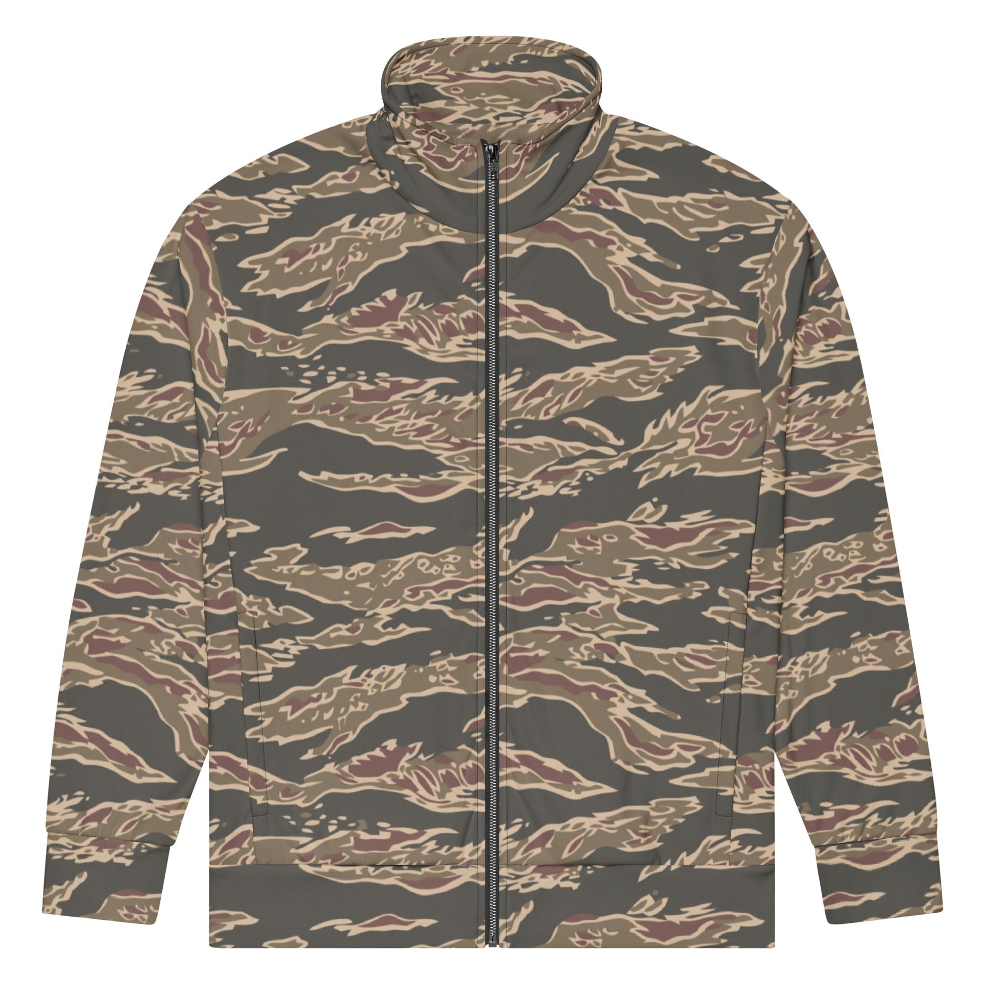 Taiwanese Special Forces Red Tiger Stripe CAMO Unisex track jacket - Track Jackets