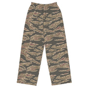 Tiger Stripe Ironwood Red CAMO Unisex Wide-Leg Leisure Pants - 2XS - Pant