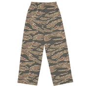 Tiger Stripe Ironwood Red CAMO Unisex Wide-Leg Leisure Pants - Pant