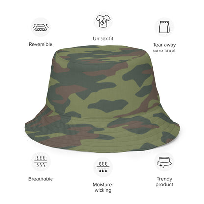 Tajikistan Flora CAMO Reversible bucket hat - Bucket Hat