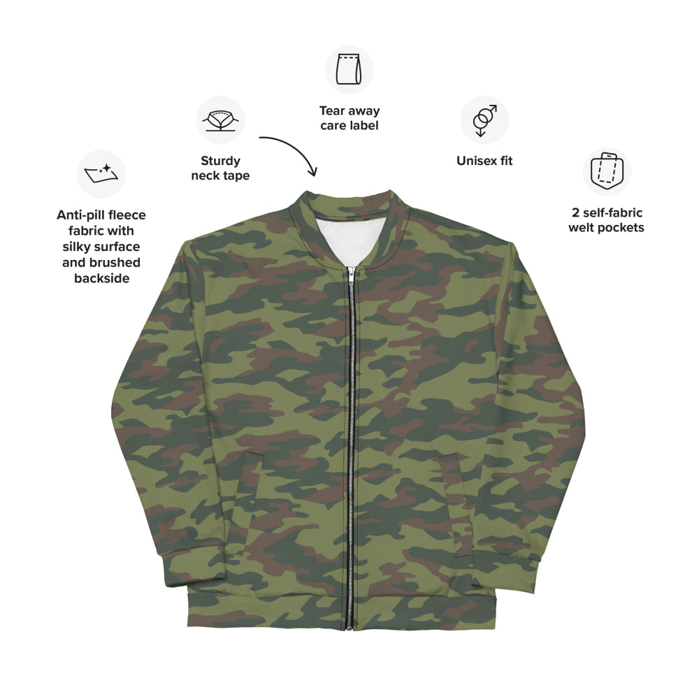 Tajikistan Flora CAMO Unisex Bomber Jacket