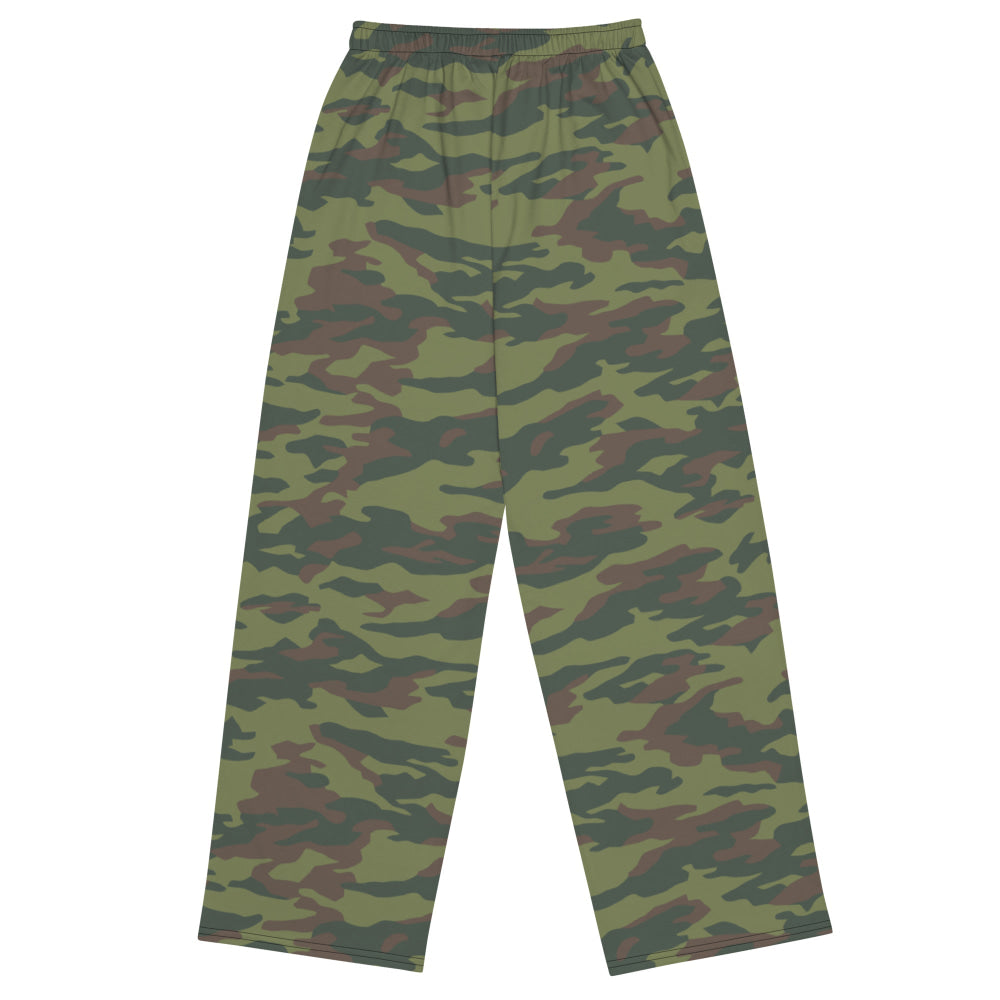 Tajikistan Flora CAMO unisex wide-leg pants - Unisex Wide-Leg Pants