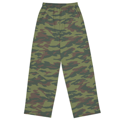 Tajikistan Flora CAMO unisex wide-leg pants - Unisex Wide-Leg Pants