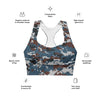 Thailand Air Force Security Police CAMO Longline sports bra