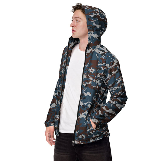 Thailand Air Force Security Police CAMO Men’s windbreaker - XS - Mens Windbreaker