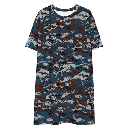 Thailand Air Force Security Police CAMO T-shirt dress - Womens T-Shirt Dress