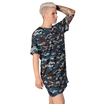 Thailand Air Force Security Police CAMO T-shirt dress - Womens T-Shirt Dress