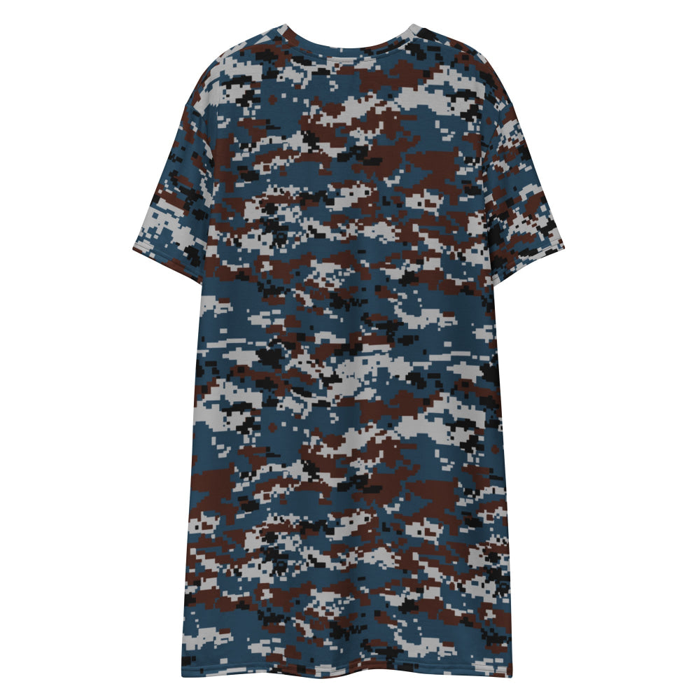 Thailand Air Force Security Police CAMO T-shirt dress - Womens T-Shirt Dress