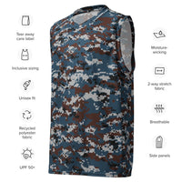Thailand Air Force Security Police CAMO unisex basketball jersey