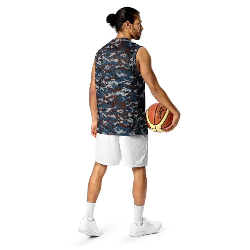 Thailand Air Force Security Police CAMO unisex basketball jersey - Unisex Basketball Jersey