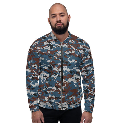 Thailand Air Force Security Police CAMO Unisex Bomber Jacket