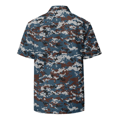 Thailand Air Force Security Police CAMO Unisex button shirt - Button Shirt