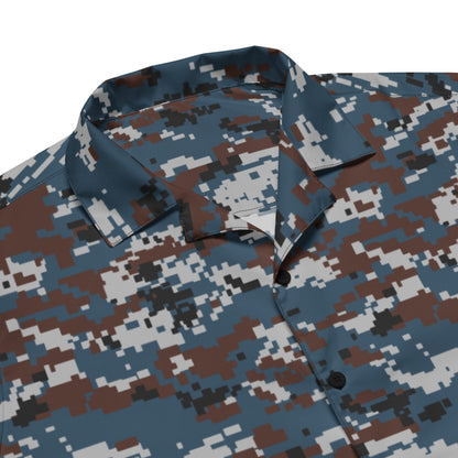 Thailand Air Force Security Police CAMO Unisex button shirt - Button Shirt