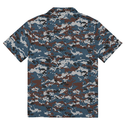 Thailand Air Force Security Police CAMO Unisex button shirt - Button Shirt