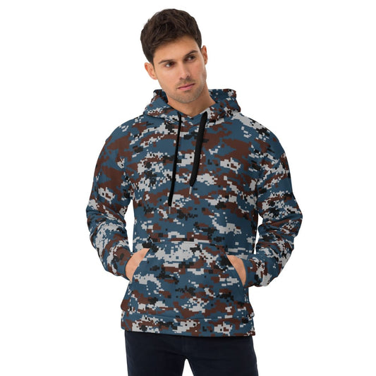 Thailand Air Force Security Police CAMO Unisex Hoodie - XS