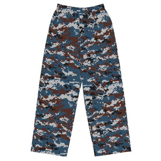 Thailand Air Force Security Police CAMO unisex wide-leg pants - 2XS
