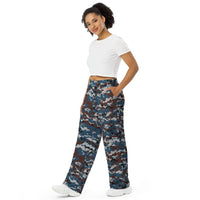 Thailand Air Force Security Police CAMO unisex wide-leg pants