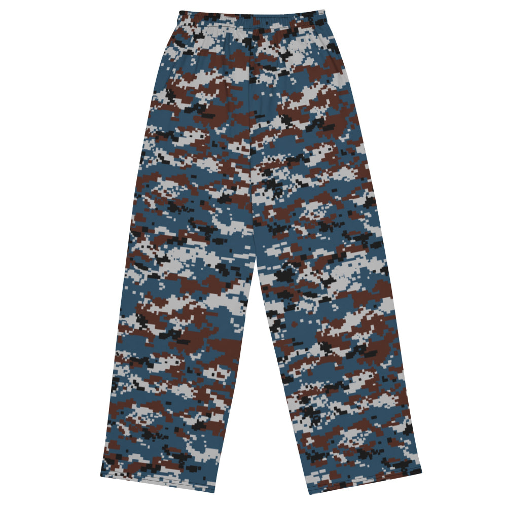 Thailand Air Force Security Police CAMO unisex wide-leg pants - Unisex Wide-Leg Pants