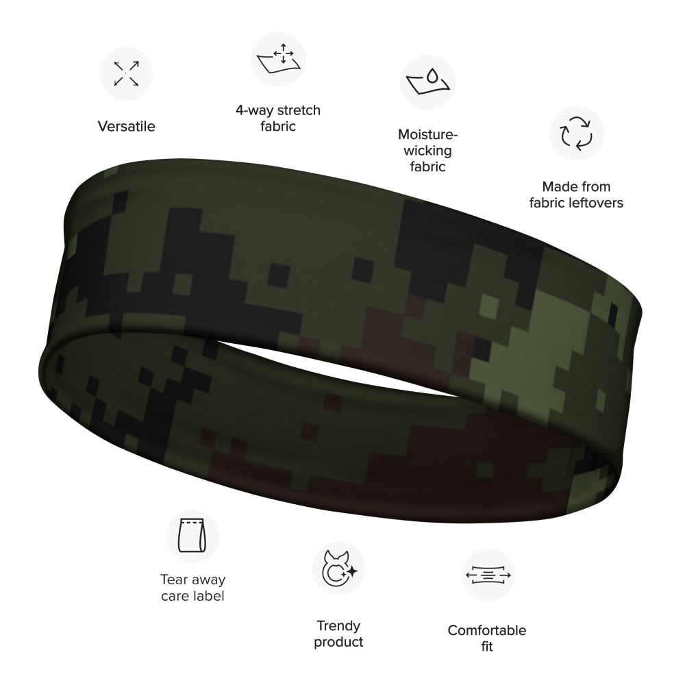 Thailand Army Digital CAMO Headband - M