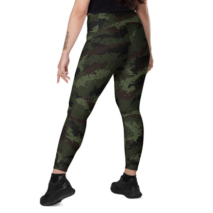 Thailand Army Digital CAMO Leggings with pockets - Womens With Pockets