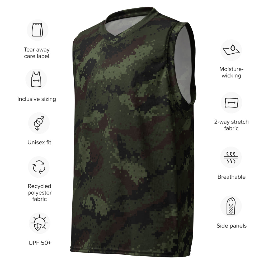 Thailand Army Digital CAMO unisex basketball jersey - Unisex Basketball Jersey