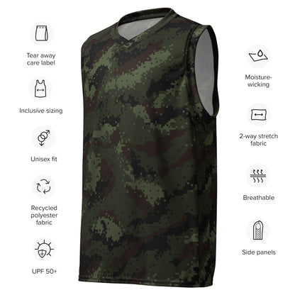 Thailand Army Digital CAMO unisex basketball jersey - Unisex Basketball Jersey