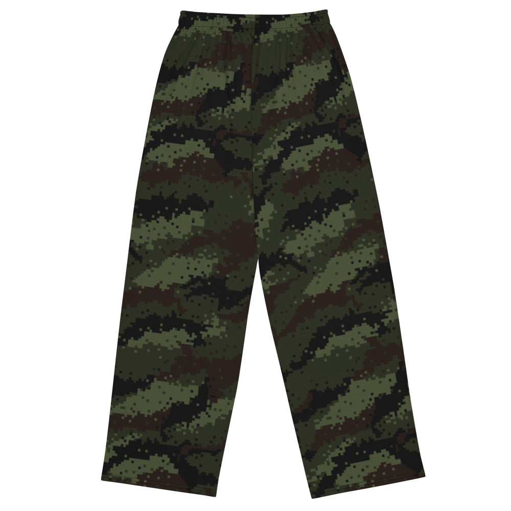 Thailand Army Digital CAMO unisex wide-leg pants - Unisex Wide-Leg Pants